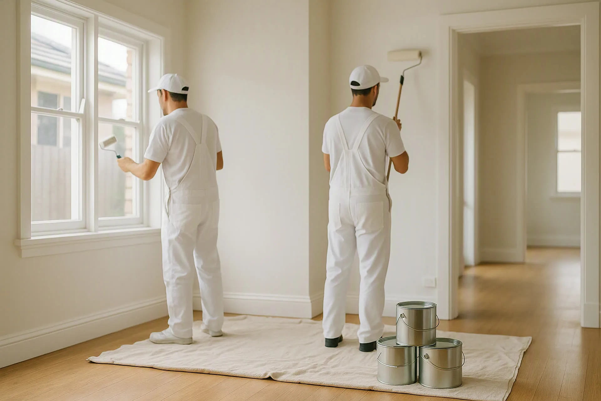 The Bravo Painting team at work